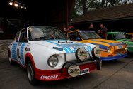 Rallye Český Krumlov: Škodovácké legendární vozy na setkání s jezdci na Holkově